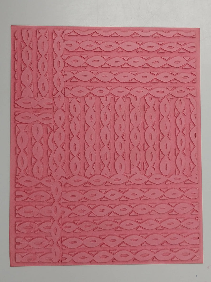Texture Mat #9 Loops 7" x 8.75"