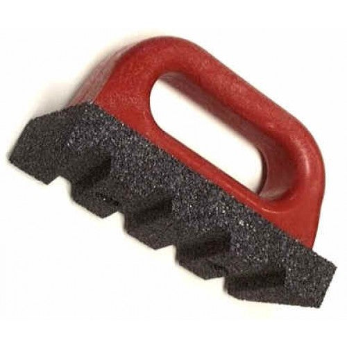 Silicon Carbide Shelf Scraper Red Handle