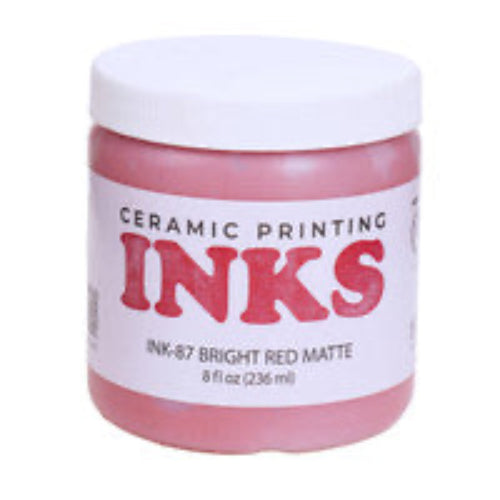 VI-87 Bright Red Velvet Ink 8oz