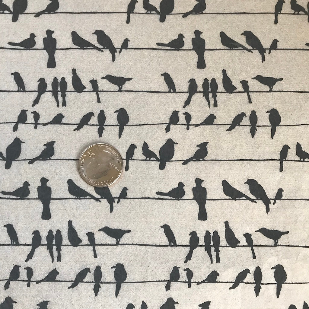 Elan Transfer Bird on Wire