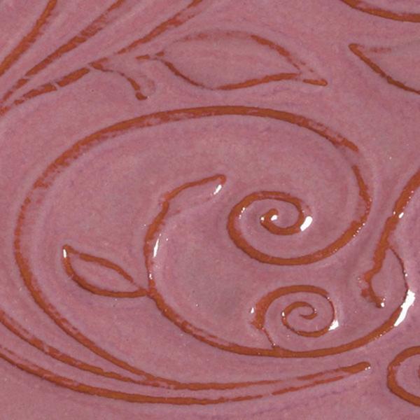 O52 Fuchsia Pint Opalescent Low Fire Glaze